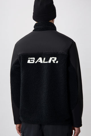 BALR The Club Regular Fit Teddy Half Zip