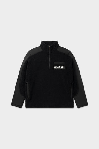 BALR The Club Regular Fit Teddy Half Zip