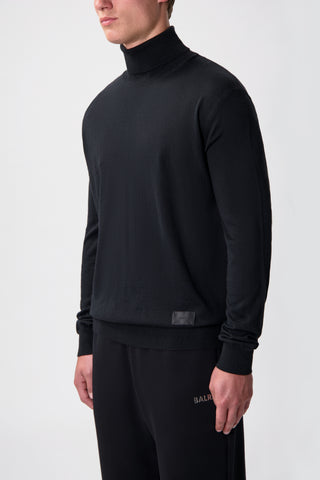 BALR Q-Series Regular Fit Fine Knit Turtleneck