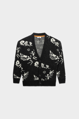 BALR Game of the Gods Box Fit Brushed Cardigan