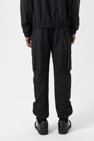 BALR Tech Cuffed Cargo Pants Jet Black