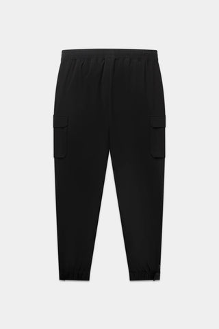 BALR Tech Cuffed Cargo Pants Jet Black