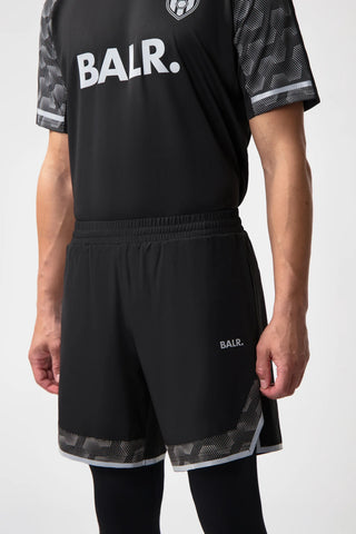 BALR Training Shorts Jet Black