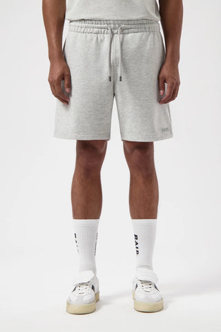 BALR Logo Shorts Lt Grey Melange