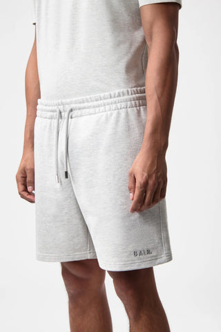 BALR Logo Shorts Lt Grey Melange