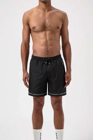 BALR Tape Swimshorts Jet Black
