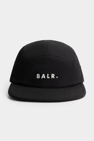 BALR Logo 5-Panel Cap Jet Black