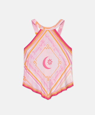 HOMIÉS Marbella BANDANA WOMAN HALTER TOP PINK