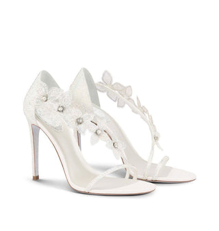 RENE CAOVILLA,Shoes Floriane Crystal Ivory Sandal