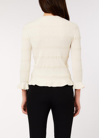 LIU JO round-neck button-down cardigan