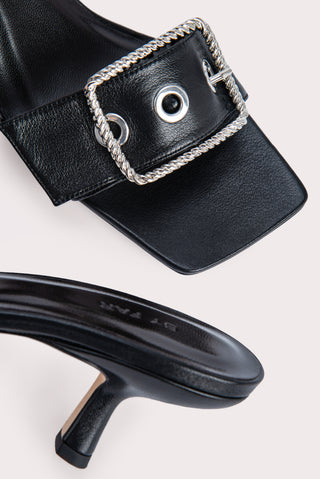 BY FAR  Shoes Davina Black Nappa Leather