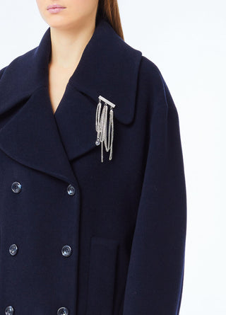 LIU JO Peacoat in wool