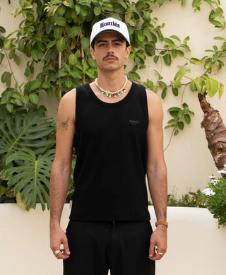 HOMIÉS Marbella CLUB MAN TANK TOP BLACK