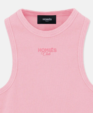HOMIÉS Marbella CLUB WOMAN TANK TOP VINTAGE PINK