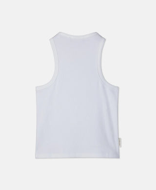 HOMIÉS Marbella CLUB WOMAN TANK TOP VINTAGE WHITE