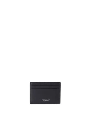 OFF WHITE Black Jitney Quote Card Case