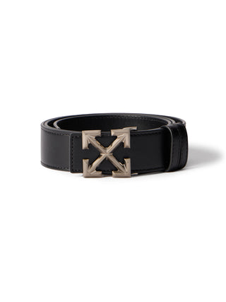 OFF WHITE Arrow Quote Leather Belt