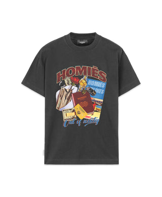HOMIÉS MARBELLA OUT OF SOCIETY T-SHIRT VINTAGE GREY