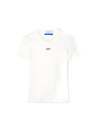 OFF WHITE OFF STAMP RIB BASIC TEE