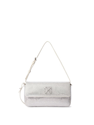 OFF WHITE Jitney Shoulder 0.7 Strass Bag