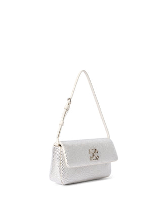 OFF WHITE Jitney Shoulder 0.7 Strass Bag