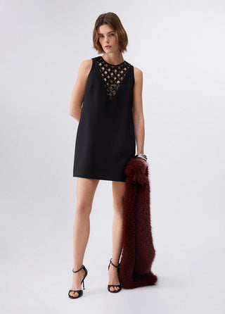 LIU JO short dress with bejewelled embellishment