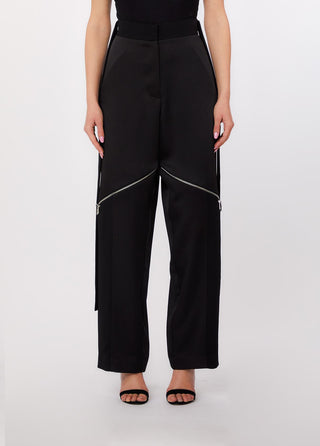 LIU JO Wide trousers with zip