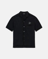 HOMIÉS MARBELLA PALM TREE SHIRT BLACK