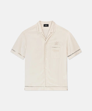 HOMIÉS MARBELLA PALM TREE SHIRT SAND