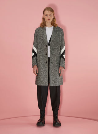 NEIL BARRETT,Ready To Wear SIGNATURE COAT WITH MODERNIST DETAILS