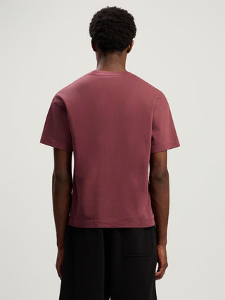 Palm Angels Neck Logo Regular T-Shirt