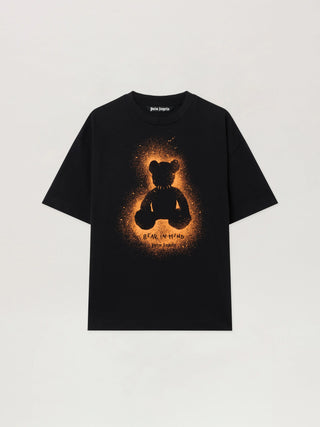 PALM ANGELS Spray Bear Regular T-Shirt