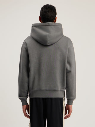 PALM ANGELS Neck Logo Regular Hoodie