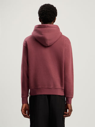 PALM ANGELS Neck Logo Regular Hoodie