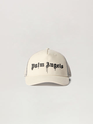 Palm Angels Spray Logo Trucker Cap