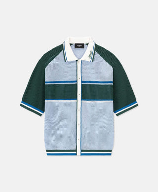 HOMIÉS MARBELLA POLO KNIT MULTICOLOR GREEN