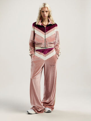 PALM ANGELS Colorblock Chenille Track Jacket
