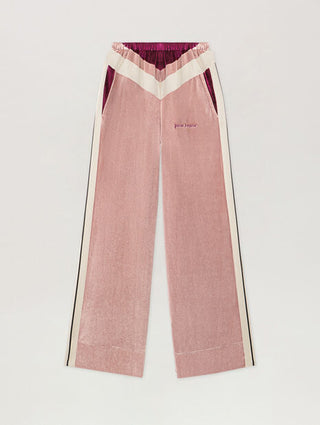 PALM ANGELS Colorblock Chenille Track Pants
