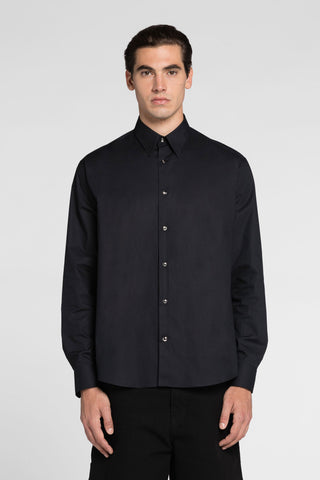 Roberto Cavalli Logo print cotton shirt