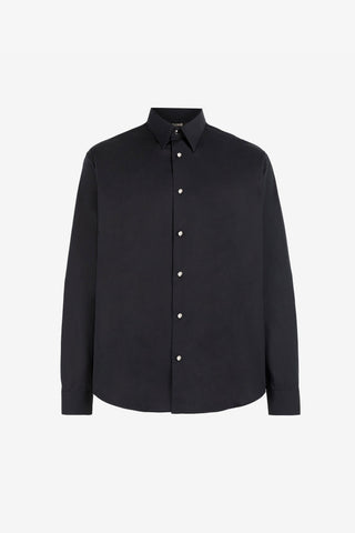 Roberto Cavalli Logo print cotton shirt