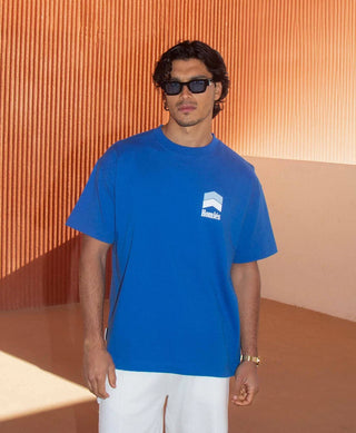 HOMIÉS Marbella RACING T-SHIRT COBALT BLUE