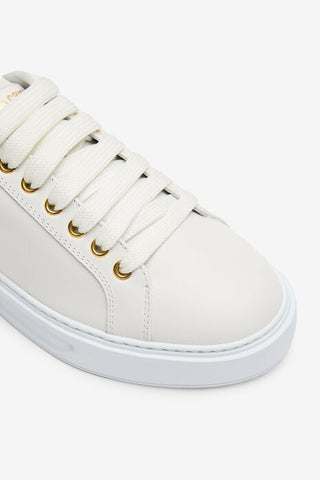 Roberto Cavalli Sneakers With Monogram Mirror Snake