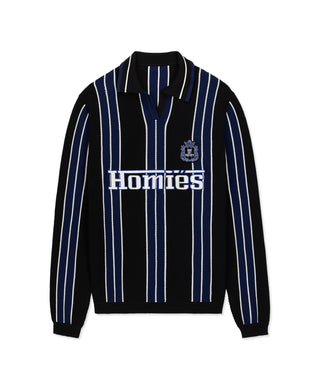 HOMIÉS MARBELLA STRIPED POLO COTTON KNIT