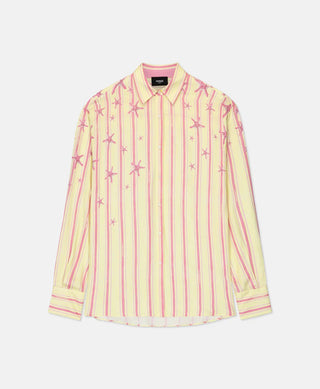 HOMIÉS Marbella STRIPES WOMAN SET YELLOW PINK