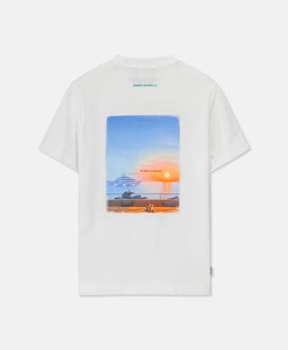 HOMIÉS Marbella SUNSET & NO SIGNAL T-SHIRT WHITE
