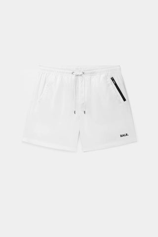 BALR Classic Swim Shorts Bright White