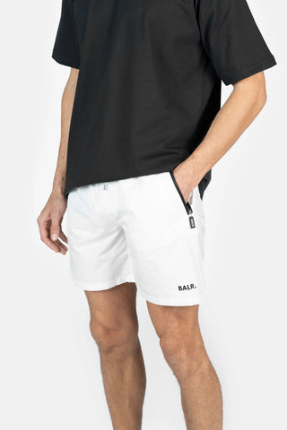 BALR Classic Swim Shorts Bright White