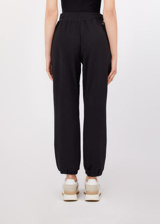 LIU JO Plush trousers with zip