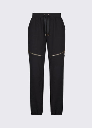 LIU JO Plush trousers with zip