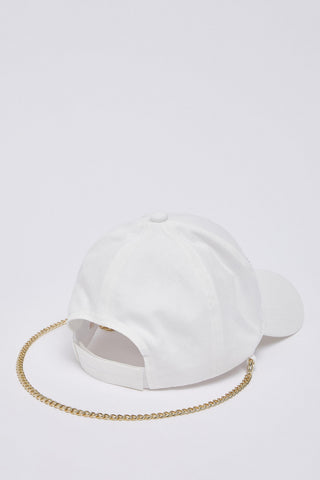LIU JO Baseball cap with bejewelled logo